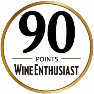 90 Points wine enthusiast